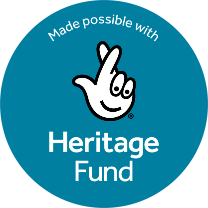 Stamp image acknowledging Heritage Fund Support