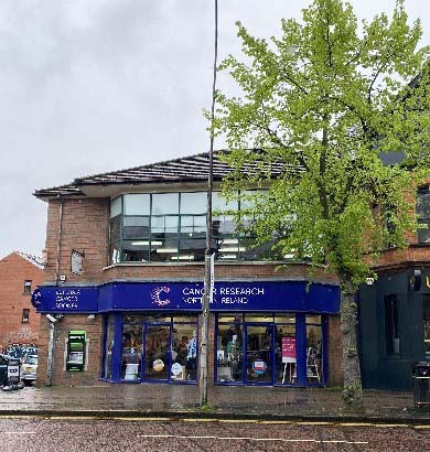 Cancer research shopfront