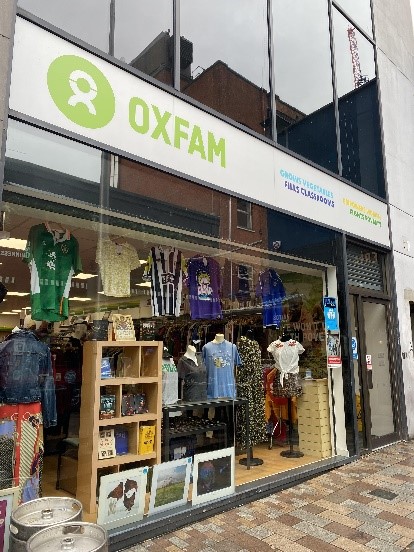 Oxfam storefront