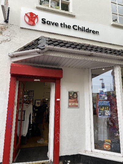 Save the children storefront
