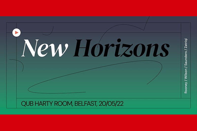 graphic promoting Hard Rain Soloist Ensemble's 'New Horizons' classical music concert, May 2022