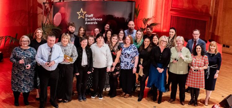 Winners group - Staff Excellence Awards 2022
