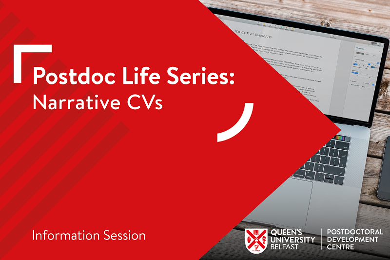 Postdoc Life Seminar Series - Narrative CVs