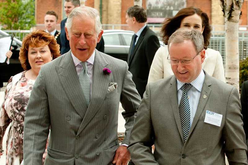 Prince Charles visits ECIT