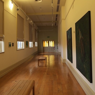 Naughton Gallery. Photograph by Ian O'Neill. School of Electronics, Electrical Engineering and Computer Science.