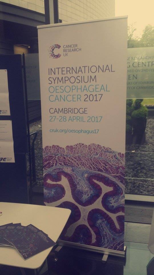 Oesophageal Symposium Sign