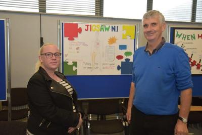 Charlene Brunty and Kevin Gormley Service Users and Carers 