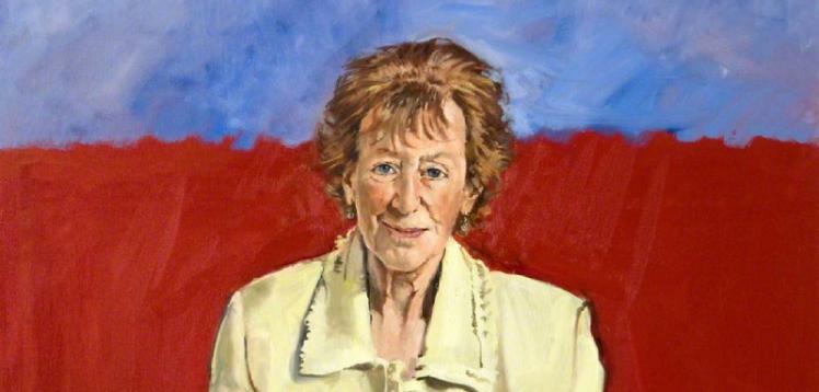 Portrait of Dame Ingrid Allen, Naughton Gallery QUB