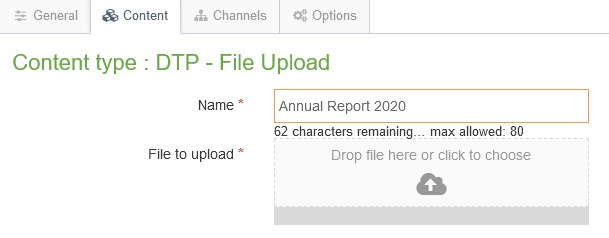 Creating a File Download Step Five