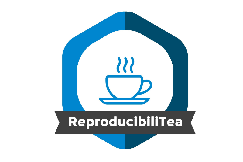promotional graphic for ReproducibiliTea Journal Club